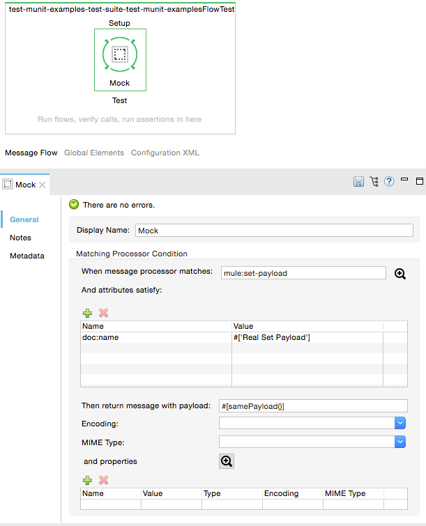 mock return same payload
